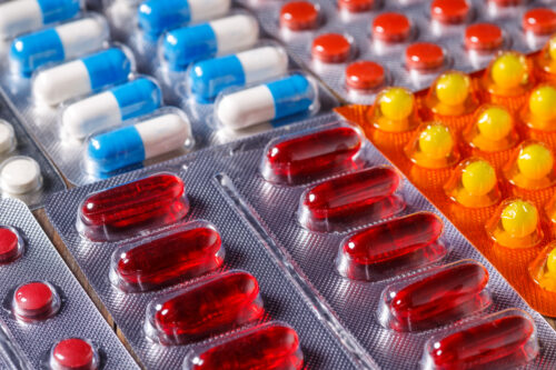 packets assorted drugs